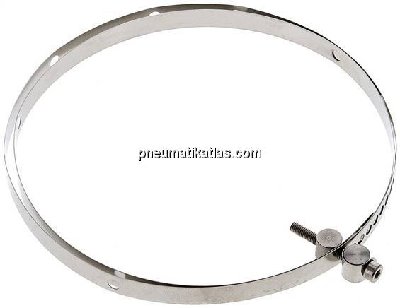 Spannband für Zylinderschalter ZSE, Ø(80 - 125) / 5 - 210 mm