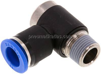 Winkel-Steckanschluss, I-Skt. R 3/8"-12mm, IQS-Standard