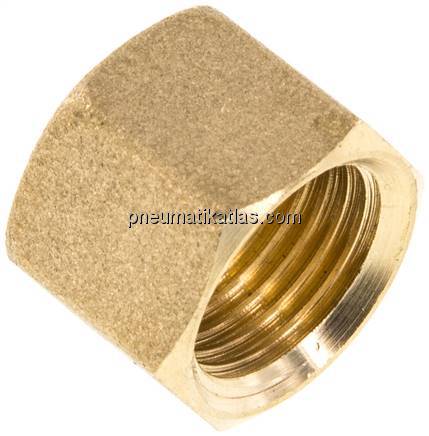 Überwurfmutter f. Klemmringverschraubung 10 (M16x1,5)mm, Messing