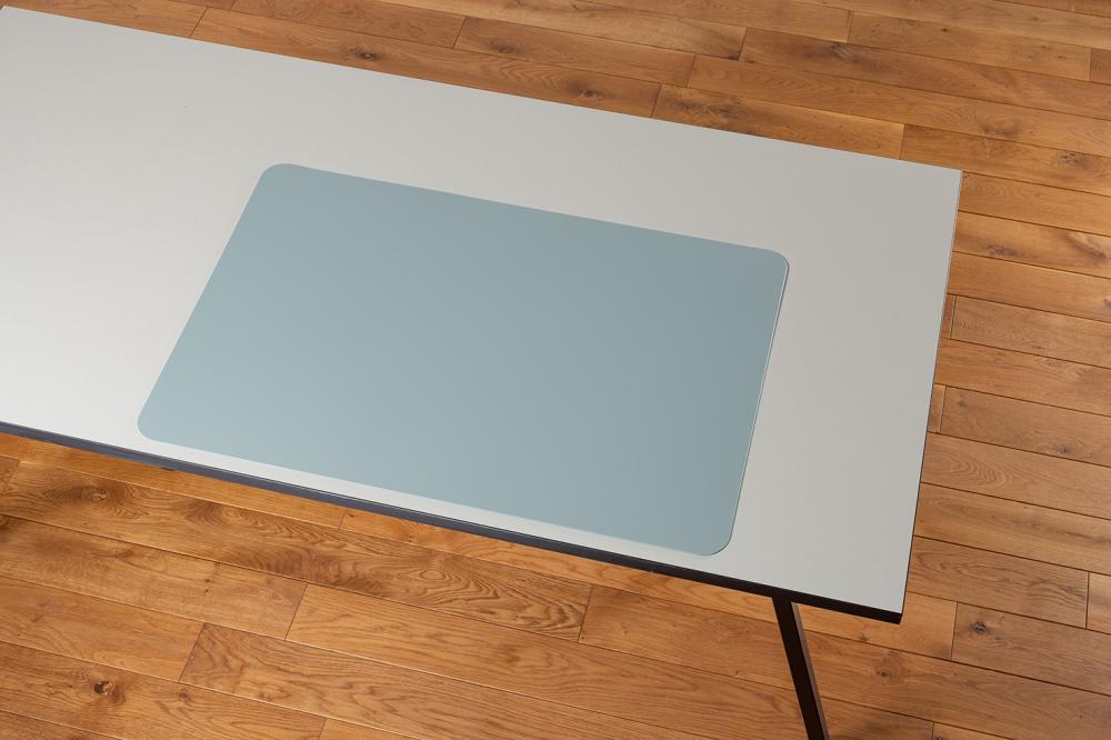 Tischmatte Purosens Stijl 90x60 cm Soft Aqua