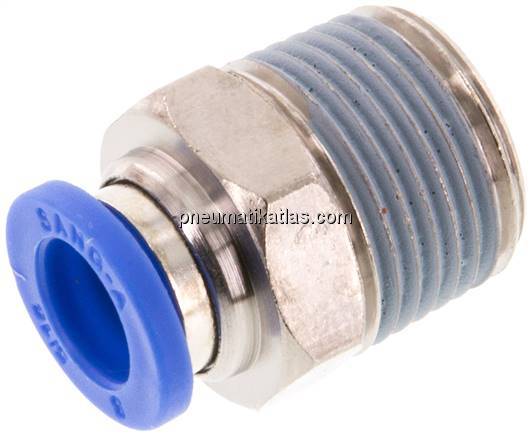 Gerader Steckanschluss R 3/8"-8mm, IQS-Standard