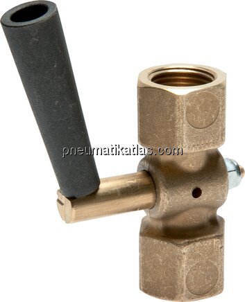 Exemplarische Darstellung: Manometer-Absperrhahn M