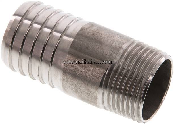 Gewindetülle ohne Bund R 1"-32 (1-1/4")mm, 1.4571