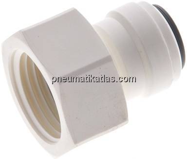 Steckanschluss m. Innengew. G 1/2"-10mm, IQS-LE (EPDM-Dichtung)