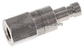 Kupplungsstecker (NW2,7) M 5(IG), Edelstahl