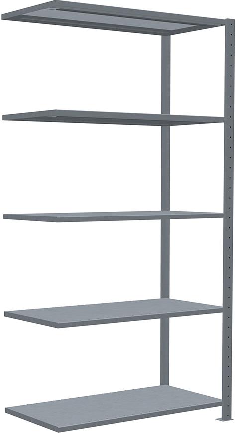 Steckregal B1000xT500xH2000 mm Anbaufeld 5 Böden vzk Fachlast 250kg