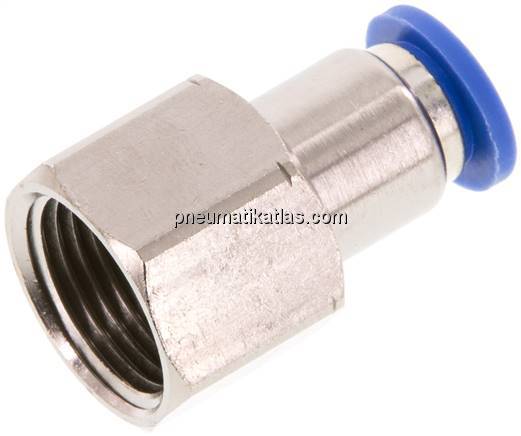 Steckanschluss m. Innengew. G 3/8"-8mm, IQS-Standard