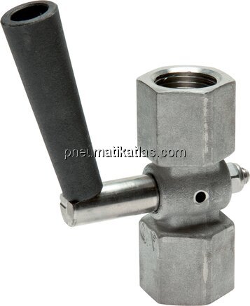 Exemplarische Darstellung: Manometer-Absperrhahn M