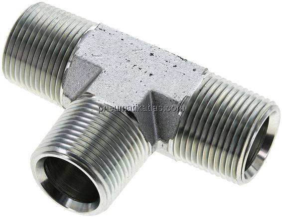 T-Stück NPT 1" (AG), Stahl verzinkt