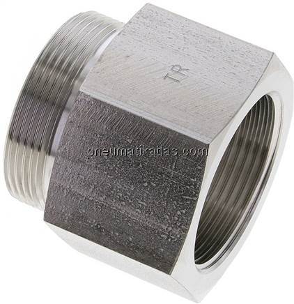 Aufschraub-Schneidringverschr. G 1-1/2"-42 L (M52x2), ohne Mutter & Schneidring,