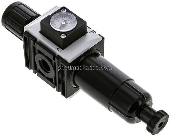 FUTURA Filterregler, G 1/4", 0,5 - 8 bar, Baureihe 0