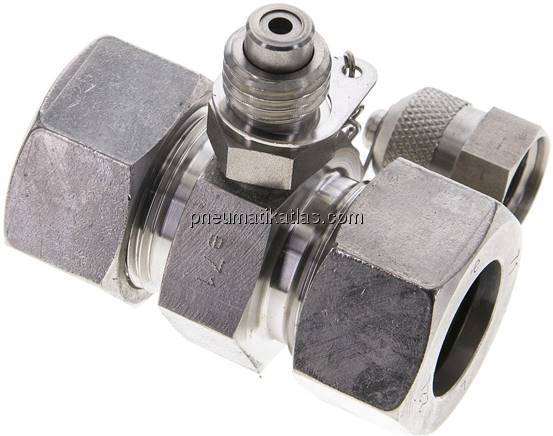 Messanschluss M16x2, 22 L (M30x2)-HD-Verschraubung, 1.4571