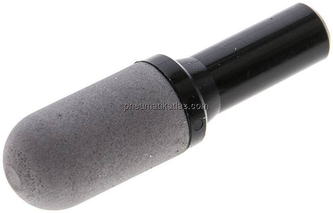 Steck-Schalldämpfer aus gesintertem Kunststoff, 10mm