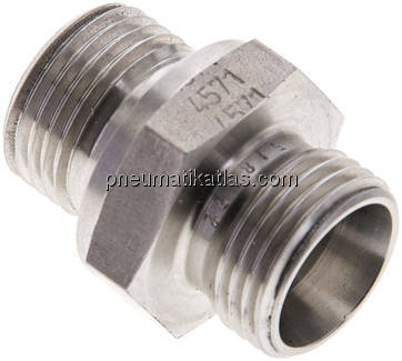 Gerade Schneidringverschr. M 18x1,5-12 L (M18x1,5), ohne Mutter & Schneidring, 1