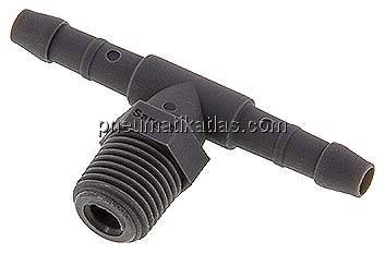 T-Gewindetülle R 1/8"-4mm, PA 6