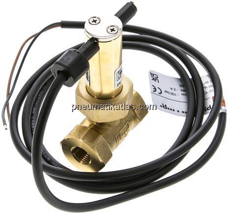 Prallscheiben-Durchflusswächter G 1/4", Messing