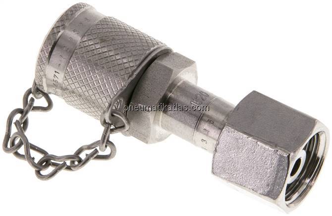 Messanschluss M16x2, 8 S-Dichtkegel, 1.4571