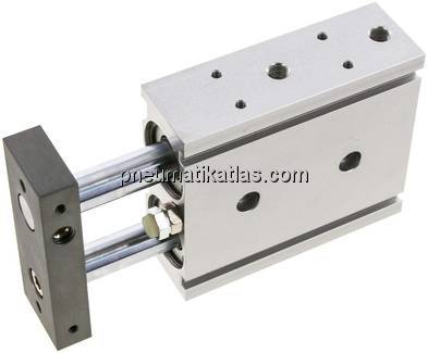 Doppelkolbenzylinder, Kolben 32mm, Hub 30mm