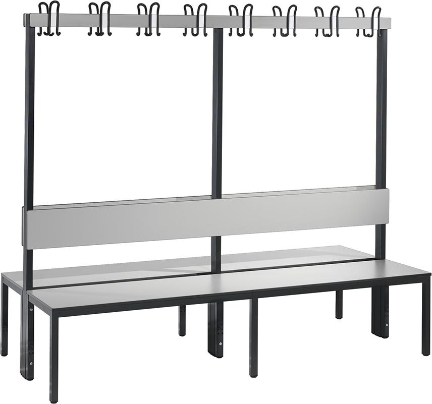 Garderobenbank Basic PlusH1650xB1960xT760mm