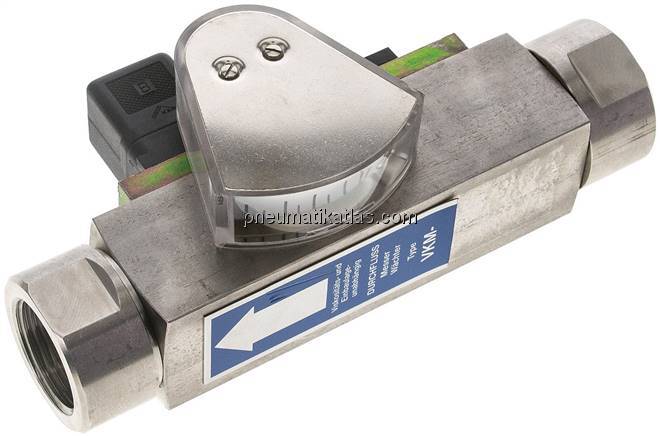 Durchflussmesser/-wächter, 8 - 80 l/min, 1.4301