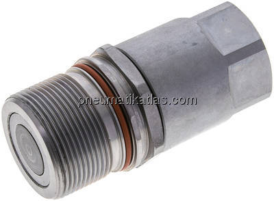 Flat-Face-Schraubkupplung, Muffe Baugr. 4, G 1"(IG)