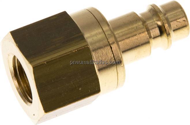 Kupplungsstecker (NW7,2) G 1/4"(IG), Messing