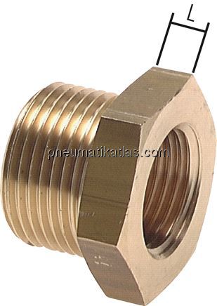 Exemplarische Darstellung: Reduziernippel mit zyli