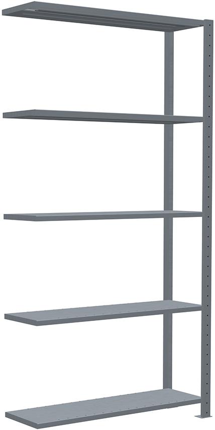 Steckregal B1000xT300xH2000 mm Anbaufeld 5 Böden vzk Fachlast 150kg