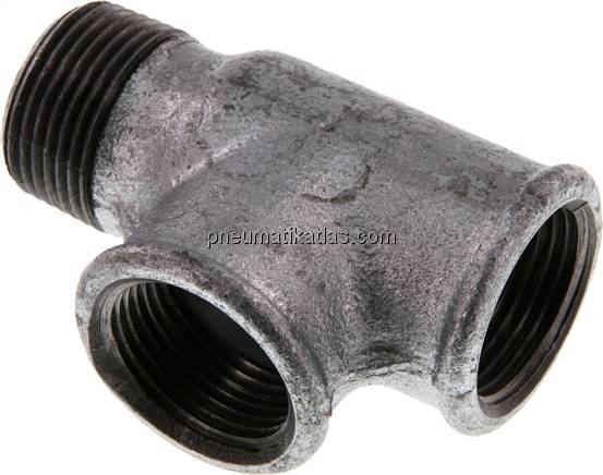 LE-Einschraubstück Rp 1"(IG)-R 1"(AG), Temperguss verzinkt