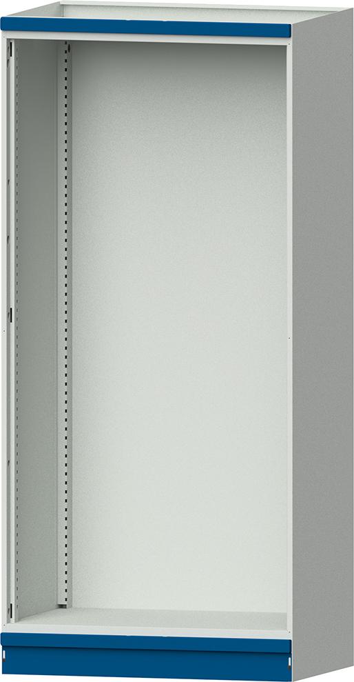 Leergehäuse Modell 100 B1015xT720xH2200mm RAL 7035
