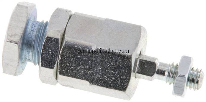 Flexokupplung M 4, Stahl verzinkt