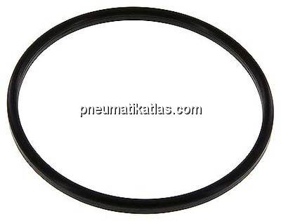 Dichtung (Milchgewinde) DN 125, EPDM (schwarz), 130x142x7mm