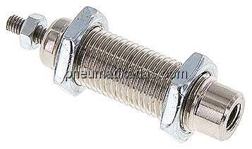 Einschraub-Pneumatikzylinder Kolben 6mm, 15mm Hub