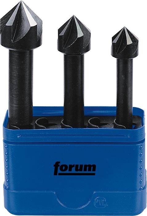 Versenker-Satz SP 3-tlg. für Holz FORUM