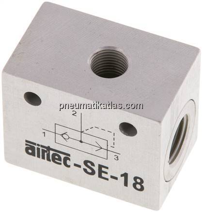 Schnellentlüftungsventil G 1/8", Präzision