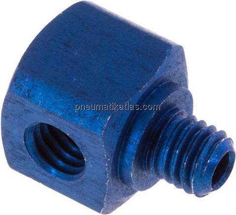 T-Stücke M 5(AG)-2xM 5(IG), Aluminium