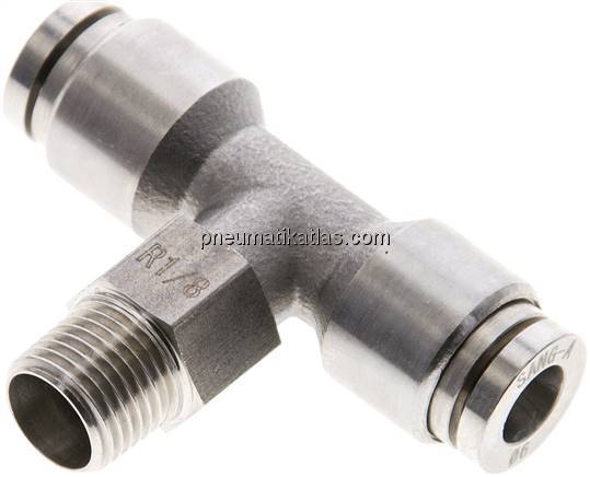 T-Steckanschluss R 1/8"-6mm, IQS-ES LE/IQS-PVDF