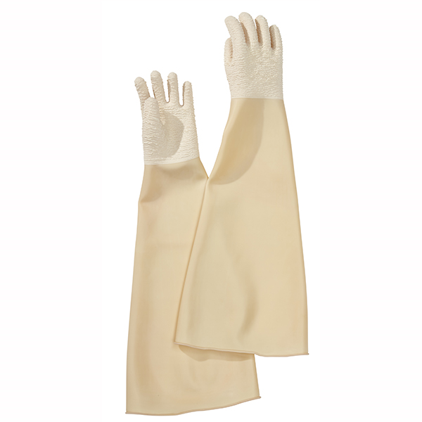 IBS-Schutzhandschuhe, Latex(Beige) für WD-100, inkl. Verschlussband