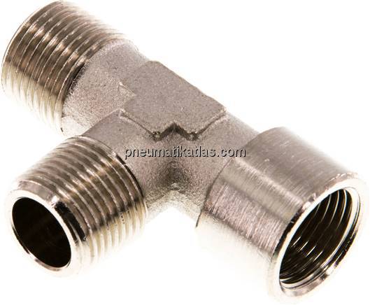 LTE-Einschraubstück G 3/8"(IG)-R 3/8"(AG), Messing vernickelt