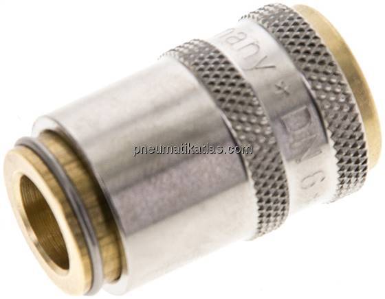 Temperierverschlusskupplungsdose, 9mm Zapfen