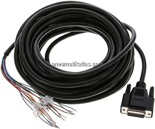 D-Sub Verbindungsleitung, 15-polig, 10 m