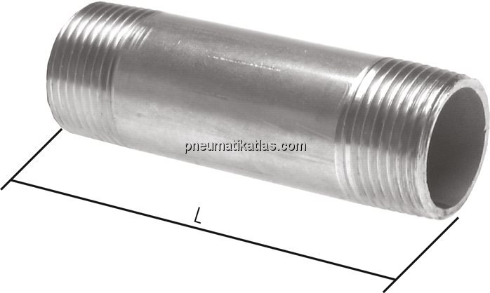 Exemplarische Darstellung: Rohrdoppelnippel ähnlic