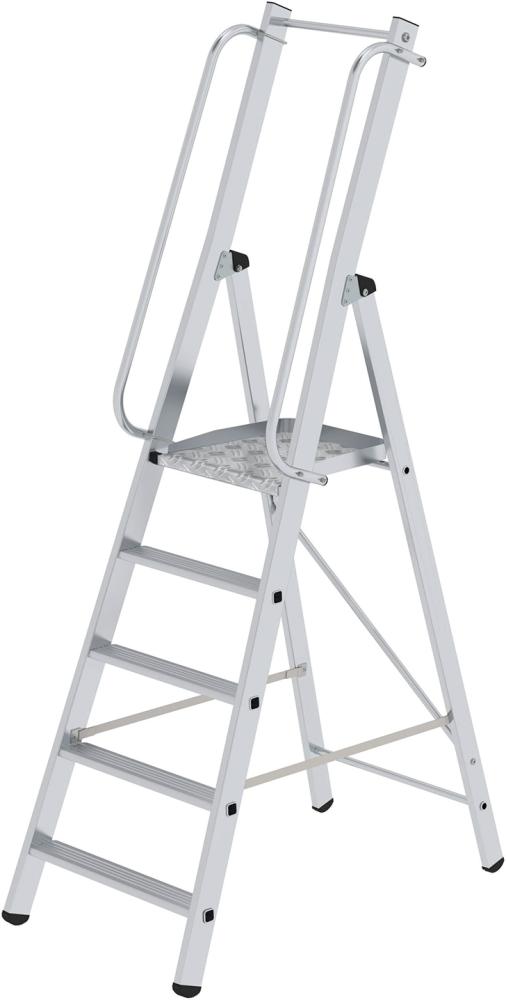 Alu-Bauleiter ML 5 Stufen Gesamthöhe 2,18 m Arbeitshöhe bis 3,15 m