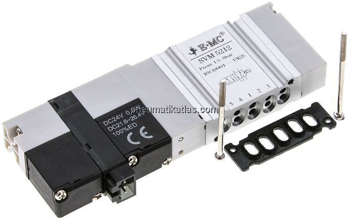 Magnetventil für S1V, 5/2-Wege Impulsventil (bistabil)