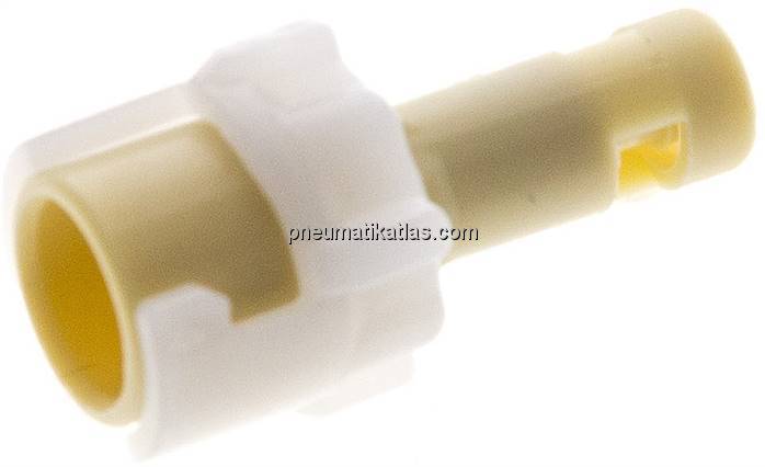 Kupplungsdose (SM) mit Schlauchtülle, Polypropylen