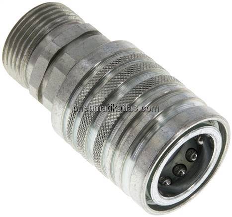 Steckkupplung ISO7241-1A, Muffe Baugr.3, 20 S (M30x2)