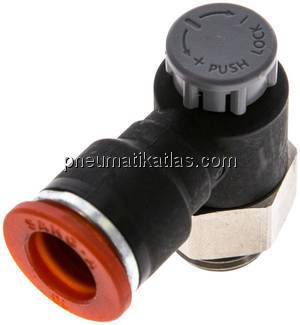 Kompakt-Drosselventil G 1/4"-10mm,zuluftregelnd