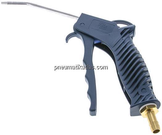 Kunststoff Ausblaspistole mit Verlängerungsrohr & Sicherheitsdüse