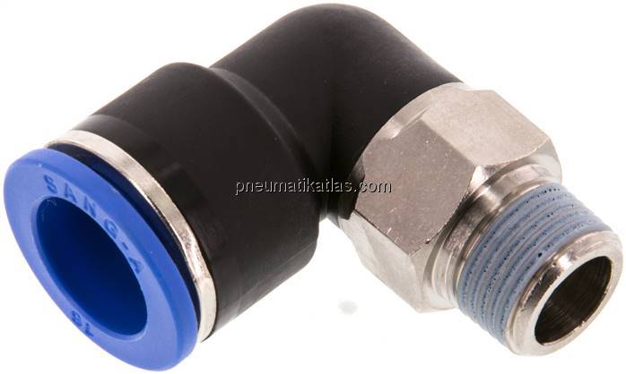 Winkel-Steckanschluss R 3/8"-16mm, IQS-Standard
