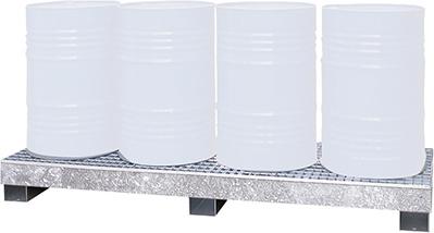 Auffangwanne Stahl CW 4L, feuerverzinkt